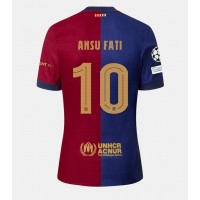 Barcelona Ansu Fati #10 Kotipaita 2024-25 Lyhythihainen